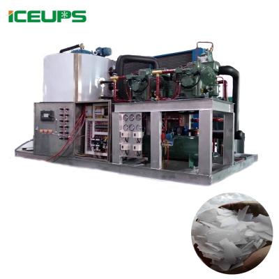 China Energy Saving Supermarket Industry Flake Ice Maker Machine 10tons/day Industrial Ice Machinery Ce for sale