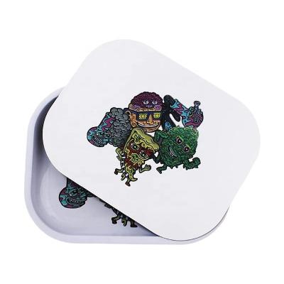 China Animal Plant Rolling Tray Accessory Magnetic Lid Strong Custom PP 3D Lenticular Magnetic Lid for sale