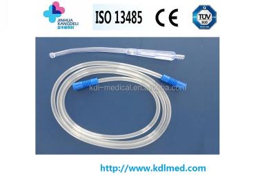 China Yankauer handle with connecting suction tube KDL-YS01 for sale