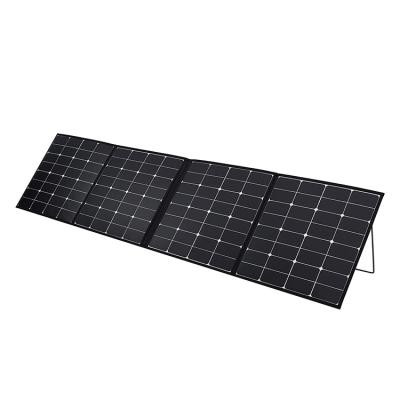 China PUXICOO Solar Power System Hot Sale 200W Solar Panel Foldable Outdoor Camping Solar Panel With USB Port For Portable Generator for sale