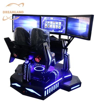 China 9D Arcade Machine F1 Game 3DOF 6 DOF 3 Screen Interactive Driving Dynamic Racing Car Driving Game Machine For Amusement Park Rides Te koop