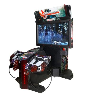 중국 Hot Selling Amusement Center Arcade Coin Operated Simulator Video Chamber 4 Dead Game Shooting Machine 판매용