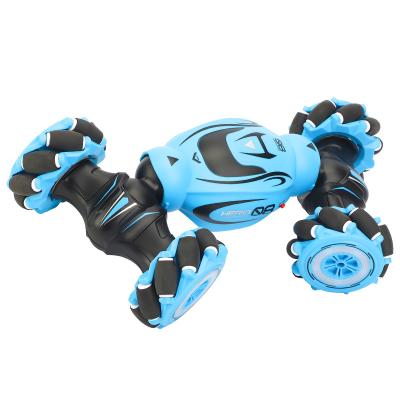 China Hot Sales 2.4G Radio Control Drift Car Twist Off-Road Vehicles Eco-friendly Deformation Material Hot Double Sided Stunt Car For Kids for sale