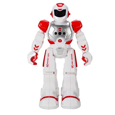 China Early Mechanical Infrared Smart Robot Infrared Remote Control Robot Education Police War Sensor Electric Toys For Children Kids for sale