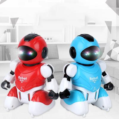 China Smart Robot Children's Humanoid Toys Educational Toys Electric Interactive Mini Toys Multifunctional Early Intelligent Robots With Light Music for sale