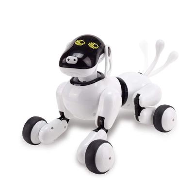 China Eco-friendly Material Electronic Pet Children's Remote Control Robot Dog Voice Control Smart Touch Sensing APP Model RC Dog Toys for sale