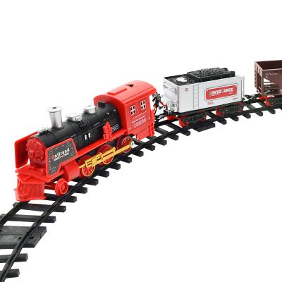 China Slot Toy Remote Control Train Set with Music and Light for Kids Chlidren Gifts for sale