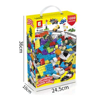 China DIY TOY 1000PCS Building Blocks Set Toys DIY City Blocks Bricks Friends Small Particles Educational Creative Gift For Children Kids for sale