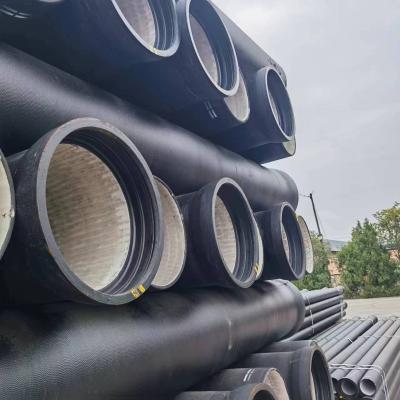 China Drinkable Water/Sewage Water Manufacturers Standards Iso 2531 Ductile Iron Pipe Class K7 K9 100mm 150mm Ductile Cast Iron Pipe for sale