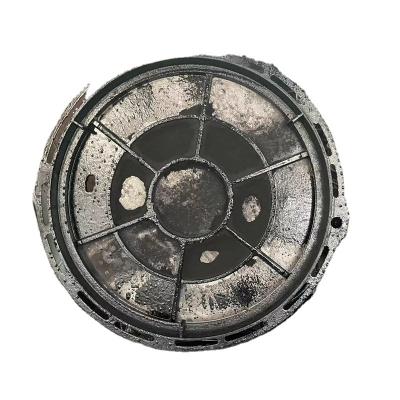 China Anti-theft OEM En124 A15 B125 C250 Class D400 E600 F900 Round/Square Epoxy Coating Ductile Cast Iron Manhole Cover with Frame for sale