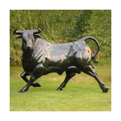 China Europe Factory Supply Ox Urban Decor Customized Bronze Bull Art Sculpture Made In China for sale