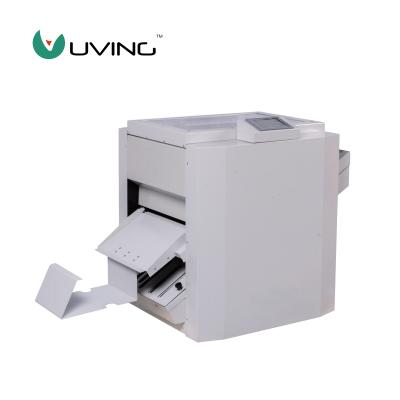 China U-1710 Retail Automatic Booklet Maker Electric Quilting Exercise Book Folding Machine for sale