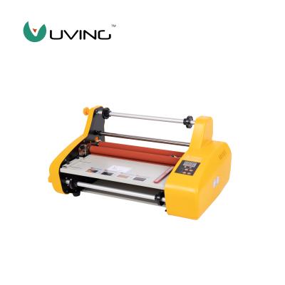 China fm 380 home office use laminating machine hot and cold side dual laminating machine for sale