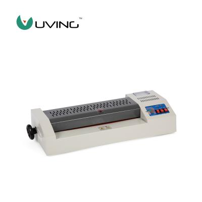 China Hot and cold laminator a3 320 yes laminator with reverse button for sale