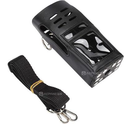 China Hard Leather Case Walkie-Talkie Protective Cover for Motorola intercom GP338 Two-Way Radio Gp338 for sale