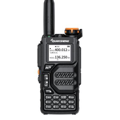 China Act as frequency meter quansheng uv k5  full band ham cb radio vhf uhf  comunicador  portatil am fm walkie talkie  pmr 446  long range hf transceiver for sale