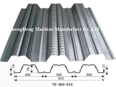 中国 7000mm*1500mm*1500mm Floor Deck Forming Machine with 15-20m/min Speed and 11KW Power 販売のため