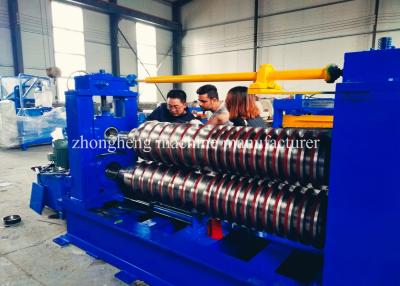 China Advanced 0.3-3mm Steel Coil Slitting Line With Auto Levelling / Recoiling for sale