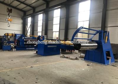 China 220KW Hydraulic Cutting Steel Slitting Line , 600-1300mm Coil Width for sale