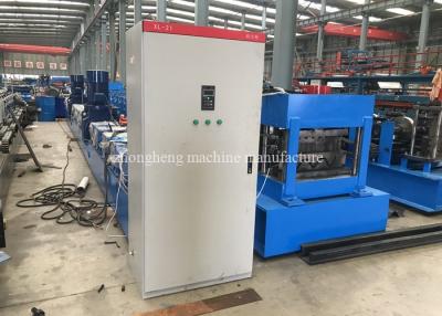 China Stahllandstraßen-Leitschiene, die Maschine Plc-Steuerung mit 3 - 4mm der Stärke bildet zu verkaufen