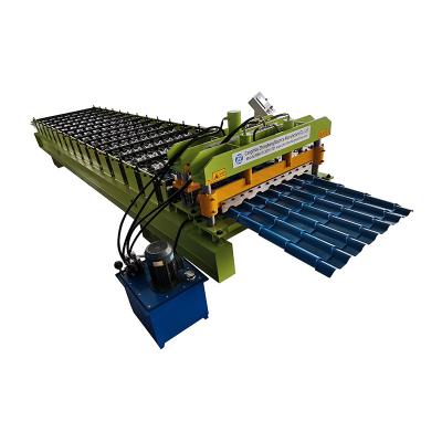 China Capacity Glazed Tile Forming System 70Mm Shaft Steel Hydraulic Cutter à venda