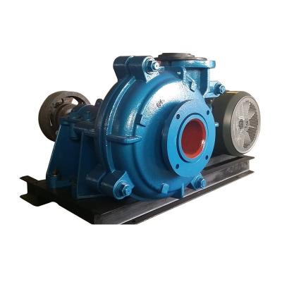 China Metal And Equipment Manufacturers 3-8 Inch Centrifugal Belt Driven Non Clog Solid Waste Pump for sale