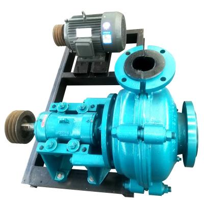 China Horizontal Metal And Ash Sludge Slurry Heavy Duty Centrifugal Pump From Gold Mining Equipment Manufacturers for sale