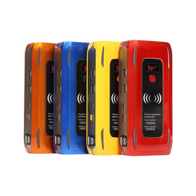 China Super Capacitor 26000mAh Type C USB Port Car Battery Portable Booster Rechargeable Car Jump Starter for sale