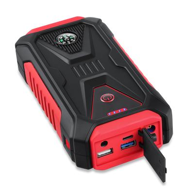 China Type C Car Battery Charger Booster LED Display Screen 16800mAh Quick Charge Vehicles Jump Starter for sale