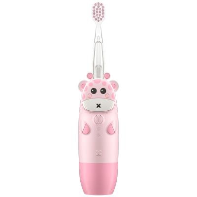 China Best Battery Operated and Cheapest Kids Sonic Electric Tooth Brush Waterproof Soft Toothbrush for Baby Kids Home and Travel Use for sale