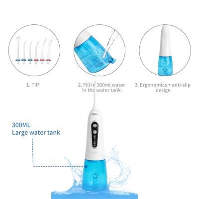 China Outdoor Cordless Durable And Portable Water Flosser Dental Care OEM Household Water Flosser Water Flosser for sale