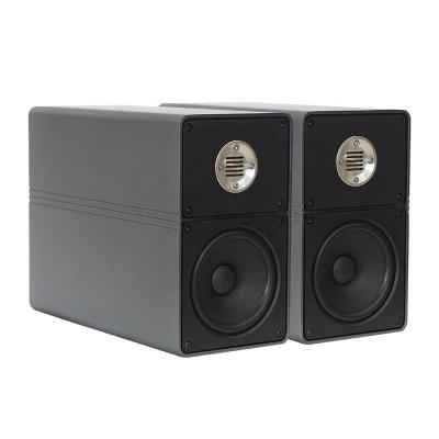 China BRZHIFI Aluminum Alloy Factory CL305 Aluminum Alloy Desktop Speaker 4 Inch Passive Two Way Audiophile Level Loudspeaker High Fidelity Home Audio for sale