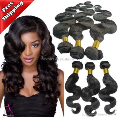 China body wave sale in November 2016, body wave virgin hair a lot of natural black in weft hair 50g/PC on November 20, 2016 for sale