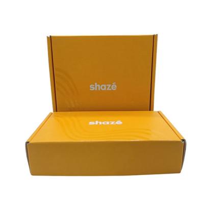 China Custom Recycled Mailing Paper Boxes Folding Paper Boxes Cheap Materials Mailer Corrugated Package With Logo for sale