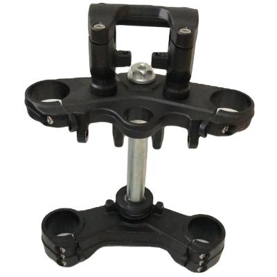 China Hard Special Hot Selling Upside Down Circle Triple Clamps Triple Clamp Forks for sale