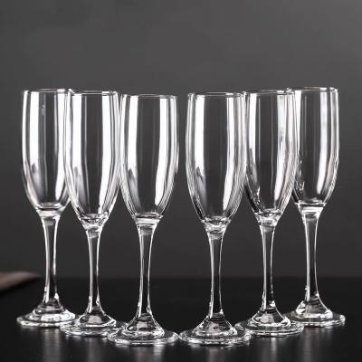 China KOREAN 100% Lead Free Luxury Wine Glasses Wedding Custom Champagne Glasses for sale