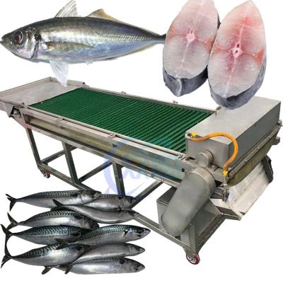 China Máquina de limpeza e corte de peixe de cavala à venda