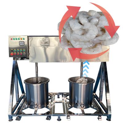 Cina Shrimp soaking blender shrimp processing machine Immersion Mixer Insulation barrel mixer automatic mixer in vendita