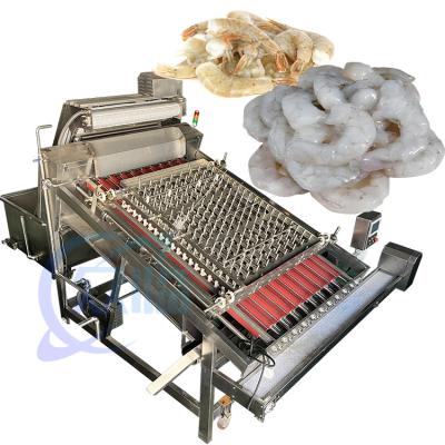 China Efficiency Fresh Shrimp Peeling Shell Removing Processing Machine,Small Sized Shrimp Peelers zu verkaufen