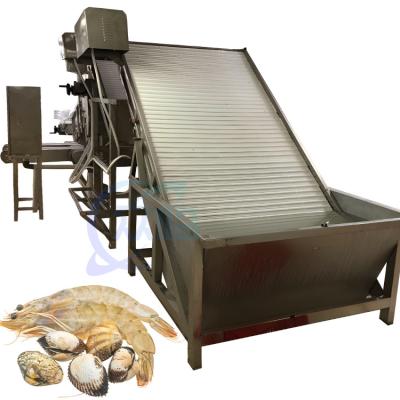 China Food grade stainless steel shrimp drum grader small fish sorting machine Te koop