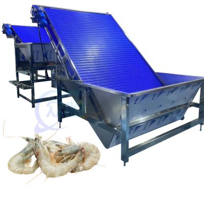 China Fresh shrimp grading machine electric shrimp size sorting machine multifunctional fish and shrimp screening machine Te koop