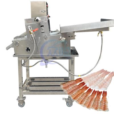 China Van de de Garnalen steunen de Open Buik van hoge Precisiesushi de Machinegarnalen Snijmachine Te koop