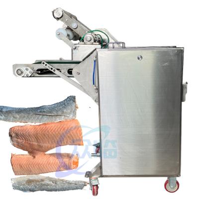 China sardine processing fish skin peeling machine tilapia squid skin peeling machine semi-automatic Fish skinning machine for sale