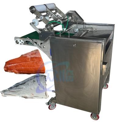 Cina 40-60pcs/min Acciaio inossidabile 304 pelare di salmone 0,75KW rimuovere la pelle di salmone in vendita