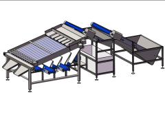 3P Durable Prawn Grading Machine , Anti Erosion Shrimp Sorting Equipment