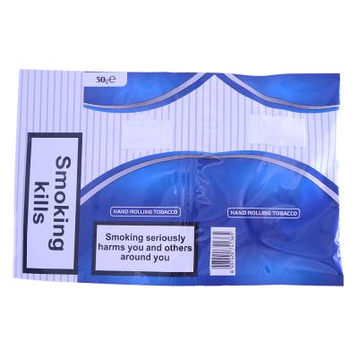 China Recyclable Custom Printed Stand Up Pouch Plastic Bag Tobacco Pouch Bag Alu Foil Smell Proof Ziplock Stand Up Pouch for sale