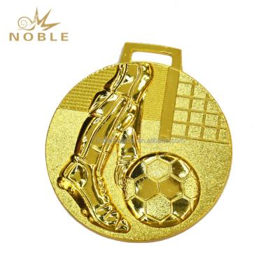 China World Wholesale Custom Gold Metal Football Sports Medal for sale