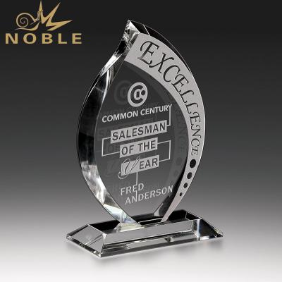 China Europe Crystal Awards Plaque Trophy made to order noble for sale