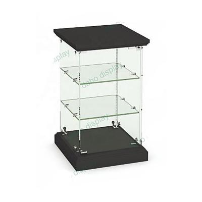 China Mall Jewelry Store Glass Display Case with LED for Retail Store Commercial Makeup Products Show Racks for sale