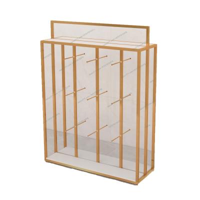 China Double Sided Clothing Racks Retail Store Shelves Clothing Shelves For Mall Store Shipping Store for sale